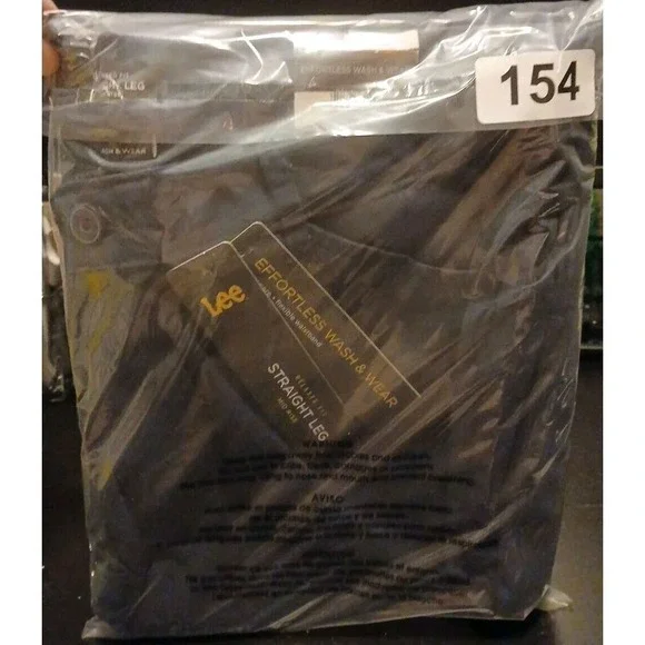 Lee L129806 Womens Navy Relaxed‎ Fit Original All Day Jeans Size 10 L NWT #154C - Picture 15 of 16